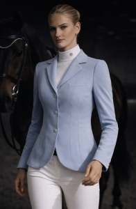 Frak Jeździecki Damski Niebieski ALIJA Design By Dalia