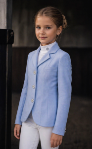 Frak Jeździecki Dziecięcy Niebieski Alija KIDS Design By Dalia