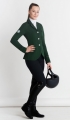 frak startowy,ujeżdzeniowy,skokowy
damski turniejowy,plastron,broszka z cyrkoni
elegancki, show Jacket,plastron, broszka z cyrkoni
damski na zawody konne,jeździeckie