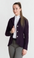 elegancki, show Jacket,plastron, broszka z cyrkoni
damski na zawody konne,jeździeckie 
z ozdobnym wykończeniem ,kołnierz,wypustki 
cyrkonie jak swarovski,koronka elastyczna