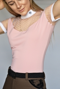 Damska Koszula Jeździecka Różowa PINK LEXI Design By Dalia
