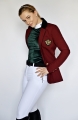 frak startowy,ujeżdzeniowy,skokowy
damski turniejowy,plastron,broszka z cyrkoni
elegancki, show Jacket,plastron, broszka z cyrkoni
damski na zawody konne,jeździeckie ,BURGUND