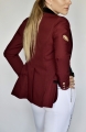frak startowy,ujeżdzeniowy,skokowy
damski turniejowy,plastron,broszka z cyrkoni
elegancki, show Jacket,plastron, broszka z cyrkoni
damski na zawody konne,jeździeckie ,BURGUND