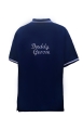 Polo koszulka Daddy Groom, T-shirt sportowy, krótki rękaw , granatowy kolor, 
koszulka na treningi jeździeckie 
 materiał, aktywny, elastyczny, oddychający, funkcjonalny, sportowy