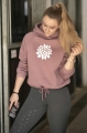 zawody konne, treningi, polar, gruba ,ciepła ,
damska na treningi konne, jeździeckie 
beżowy, wrzosowy, czarny, szary,  kaptur, wiązania, kieszenie, oversize