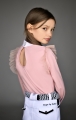 koszula, shirt, startowa, dziecięca, czarna turniejowa, elegancka, show
zawody, konne, jeździeckie, white
Bluzka ze białą stójką ozdobną, perły , łezka, siateczka
z białymi mankietami ozdobnymi, siateczka pink , subtelna