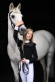 koszula, shirt, startowa, dziecięca, czarna turniejowa, elegancka, show
zawody, konne, jeździeckie, white
Bluzka ze białą stójką ozdobną, perły , łezka, siateczka
z białymi mankietami ozdobnymi, siateczka pink , subtelna