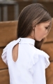 koszula, shirt, startowa, dziecięca, czarna,biała , turniejowa, elegancka, show
zawody, konne, jeździeckie, white
Bluzka ze białą stójką ozdobną, perły , łezka, siateczka
z białymi mankietami ozdobnymi, siateczka pink , subtelna