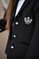 Frak turniejowy, startowy pokazowy show, złote guziki 
Klasyczny wygląd ,eleganckie wykończenia, materiał oddychający, szybko schnący, nie ogranicza ruchów, redukuje zagniecenia