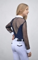 koszula, shirt, startowa, dziecięca, turniejowa, elegancka, show
zawody, konne, jeździeckie, white, pink, navy blue
Bluzka ze białą stójką ozdobną, łezka, siateczka
z białymi mankietami ozdobnymi, subtelna, kids