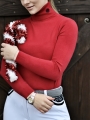 golf damski, bardzo przyjemny w noszeniu, ciepły, niegryzący, wełna z elastanem, na treningi, na miasto, modne stylizacje, w różnych kolorach.