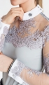 Koszula startowa
damska turniejowa
elegancka show
damska na zawody konne
damska na zawody jeździeckie 
z białą stójką ozdobną
z białymi mankietami ozdobnymi