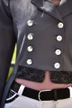 frak startowy,ujeżdzeniowy,skokowy
damski turniejowy,plastron,broszka z cyrkoni
elegancki, show Jacket,plastron, broszka z cyrkoni
damski na zawody konne,jeździeckie