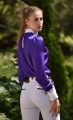 Koszula damska turniejowa
Koszula elegancka violet
Bluzka damska na zawody konne
Bluzka damska na zawody jeździeckie 
Bluzka ze stójką ozdobną
Bluzka z mankietami ozdobnymi