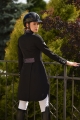 frak startowy,ujeżdzeniowy,skokowy
damski turniejowy,plastron,broszka z cyrkoni
elegancki, show Jacket,plastron, broszka z cyrkoni
damski na zawody konne,jeździeckie