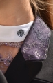 frak startowy,ujeżdzeniowy,skokowy
damski turniejowy,plastron,broszka z cyrkoni
elegancki, show Jacket,plastron, broszka z cyrkoni
damski na zawody konne,jeździeckie