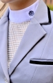 frak startowy,ujeżdzeniowy,skokowy
damski turniejowy,plastron,broszka z cyrkoni
elegancki, show, broszka z cyrkoni
damski na zawody konne,