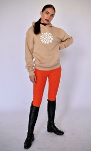 Bluza jeździecka damska CORDELIA beżowa Design by Dalia