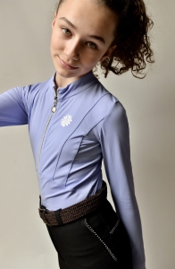 Top Jeździecki Dziecięcy Treningowy CALI KIDS na długi rękaw Design By Dalia 